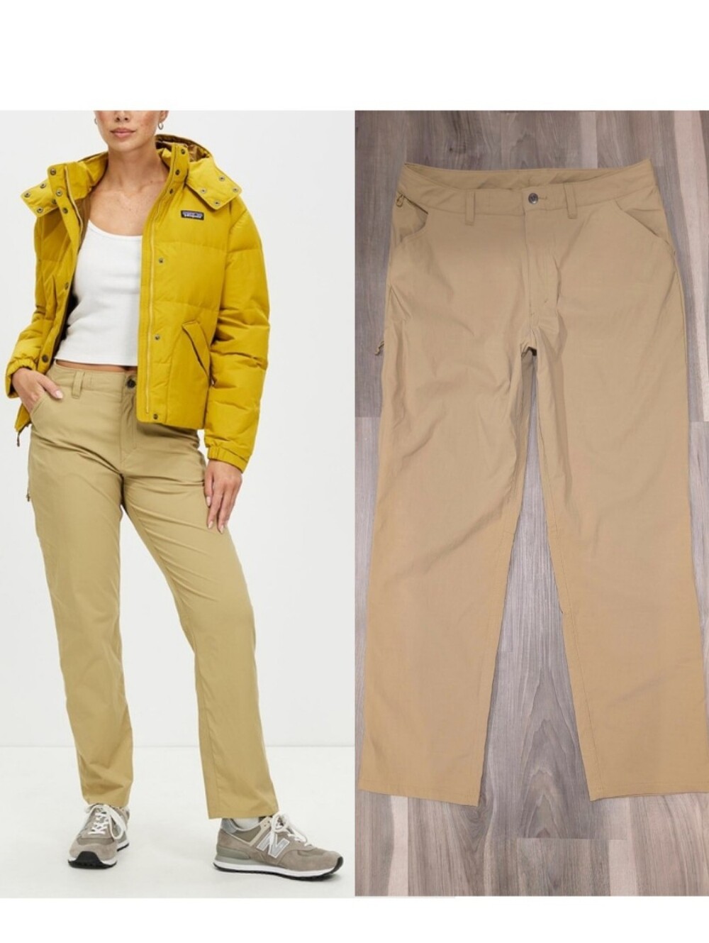 Patagonia | Quandary Regular Fit Hiking Pants In Classic Tan